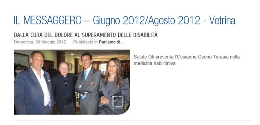 Il Messaggero - Giugno 2012