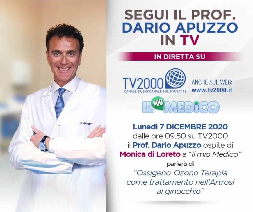 Segui il Prof Dario Apuzzo il 07.12.2020 su TV2000 a Il Mio Medico