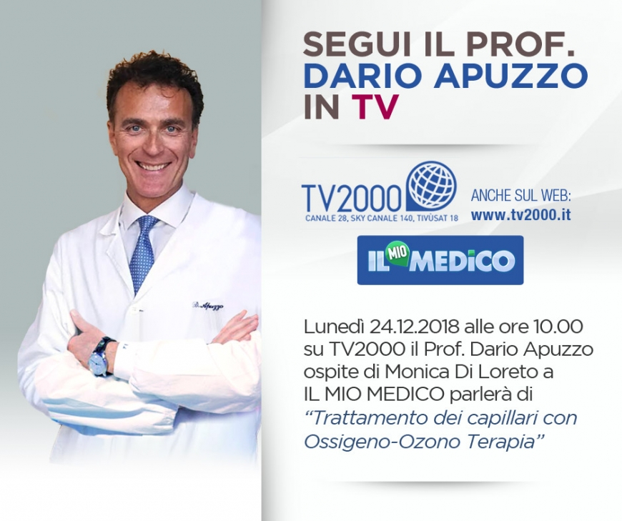 Segui il Prof. Dario Apuzzo in TV - Lunedì 24.12.2018 alle ore 10.00 su TV2000