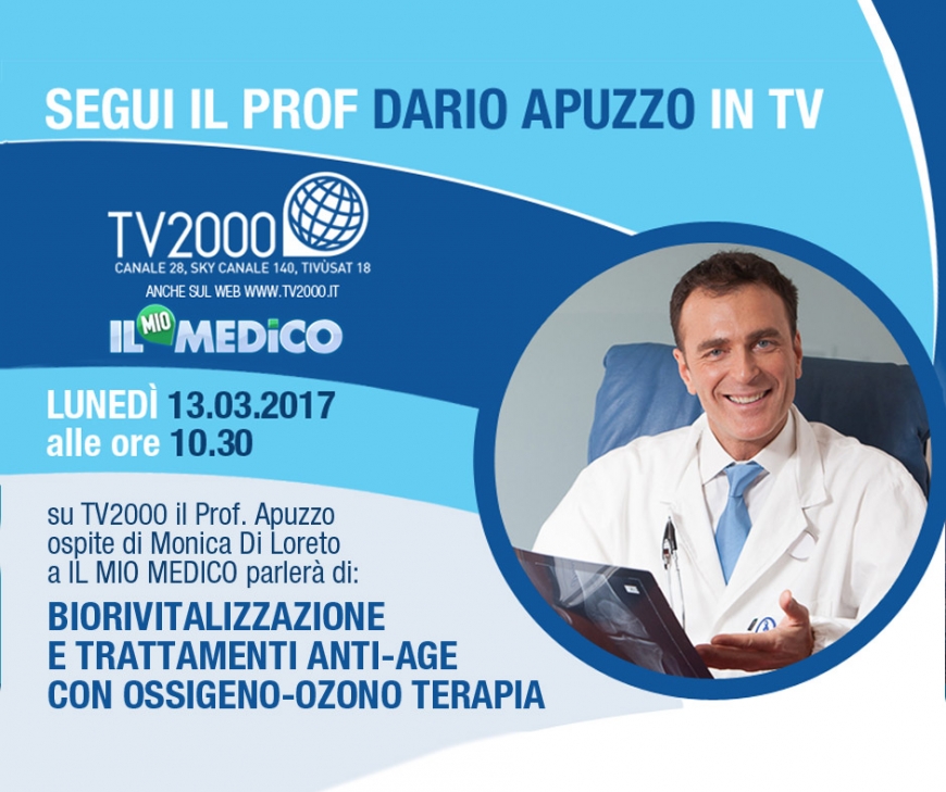 Lunedì 13 marzo il Prof. Apuzzo su Tv2000