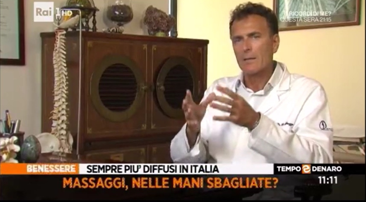 Il Prof.Apuzzo ospite di Elisa Isoardi a Tempo&Denaro su Rai Uno del 28.09.2016