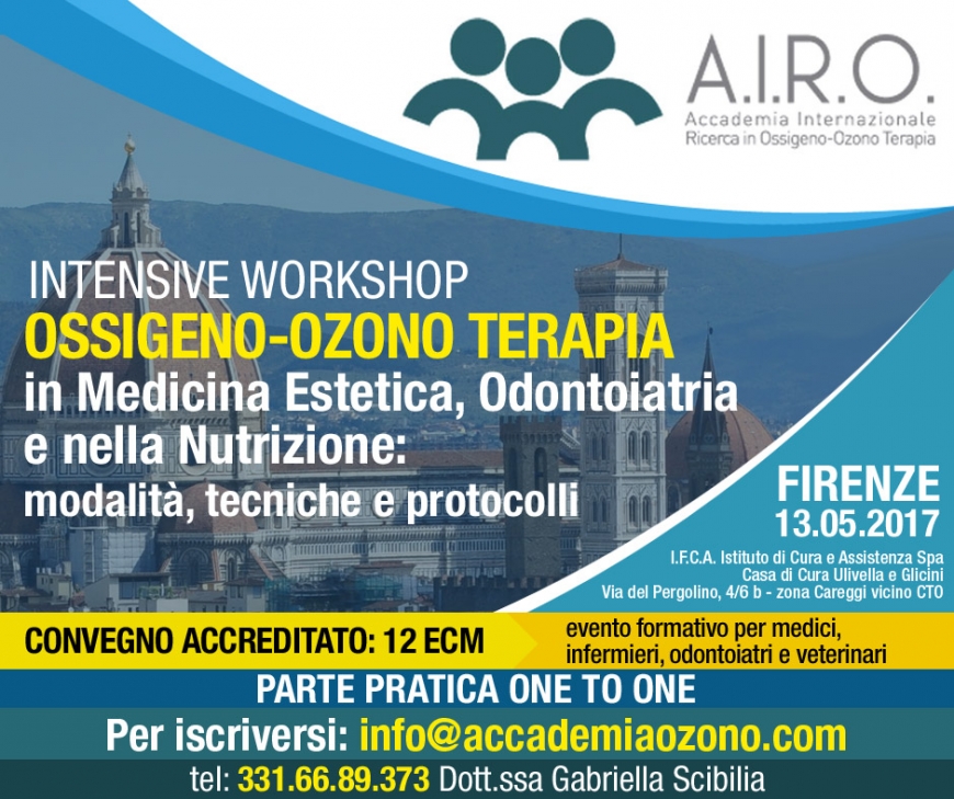 IWS Firenze: OOT in Medicina Estetica, Odontoiatria e nella Nutrizione