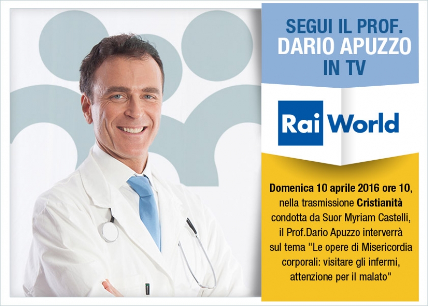 Il Prof. Dario Apuzzo in tv domenica 10 aprile 2016 ospite della trasmissione Cristianità su RaiWorld
