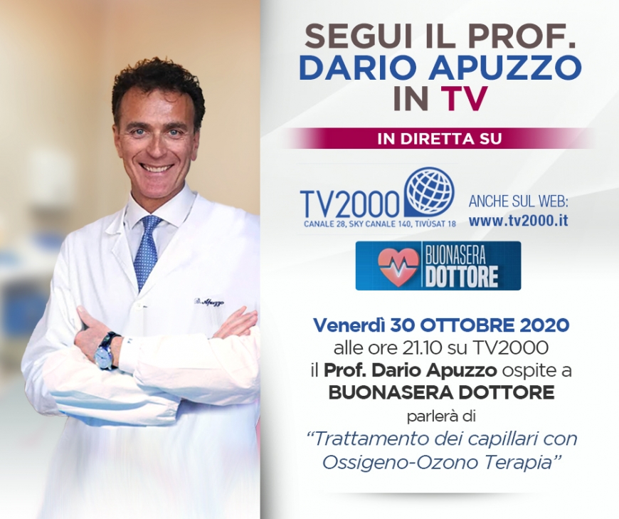 SEGUI IL PROF. DARIO APUZZO IN TV 30.10.2020 TV2000